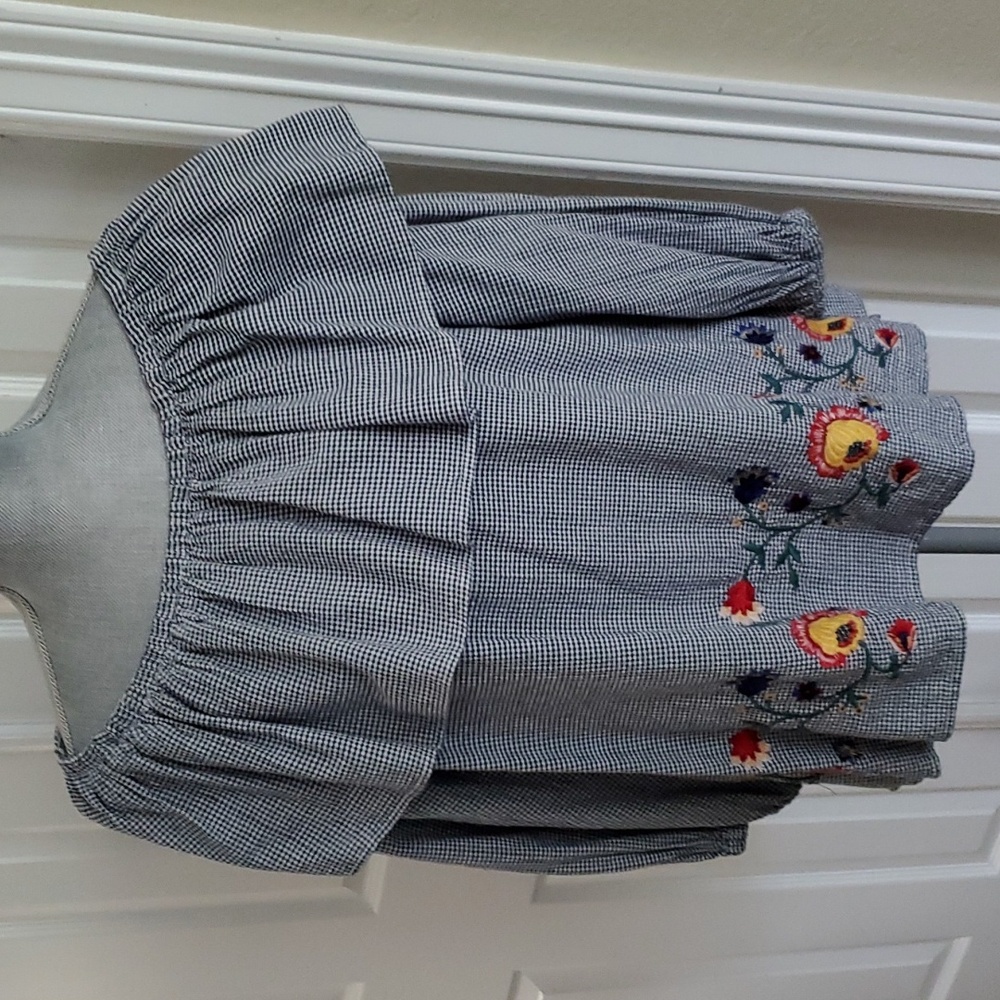 ZARA WOMAN PEASANT TOP
